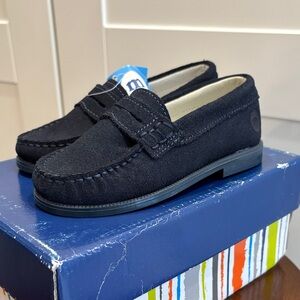 Italian Leather Kids Loafers